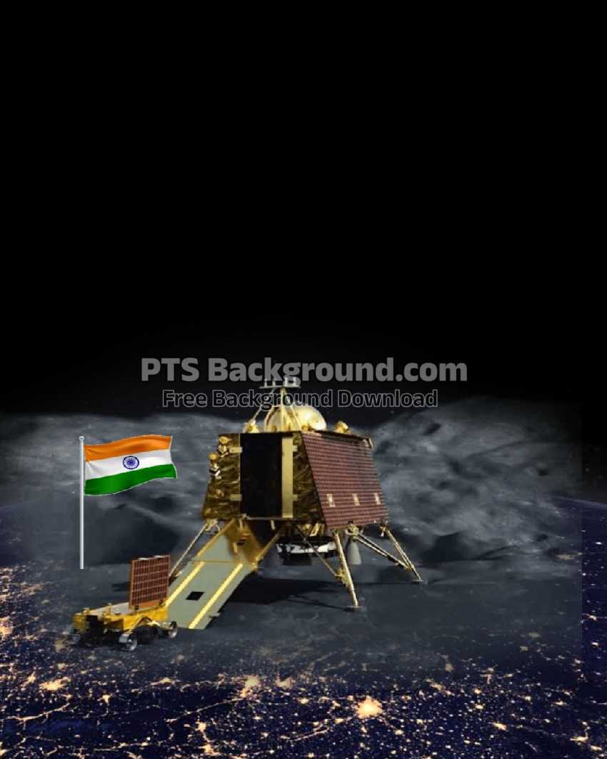 🚀 Chandrayaan Landing Countdown: Journey to the Lunar Frontier! 🌕  [1920x1080] : r/wallpapers