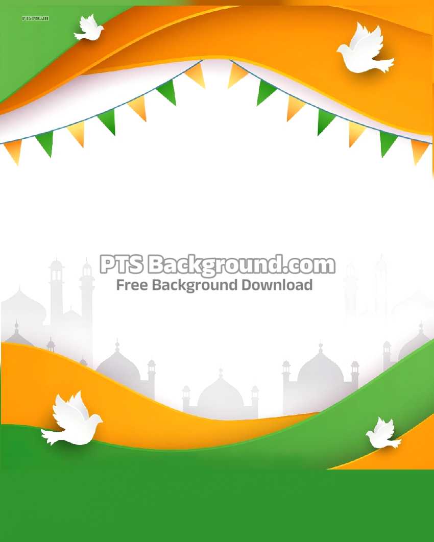 Republic Day banner editing Tiranga colour background image download